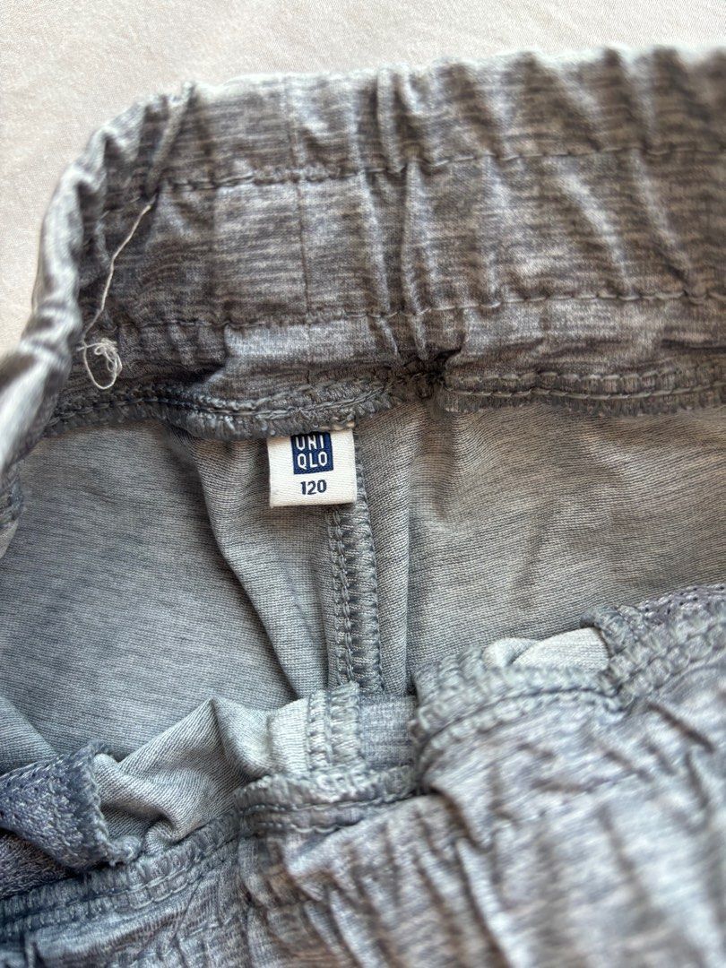 Kids Airism jogger pants, size 110 Uniqlo, Babies Kids, Babies