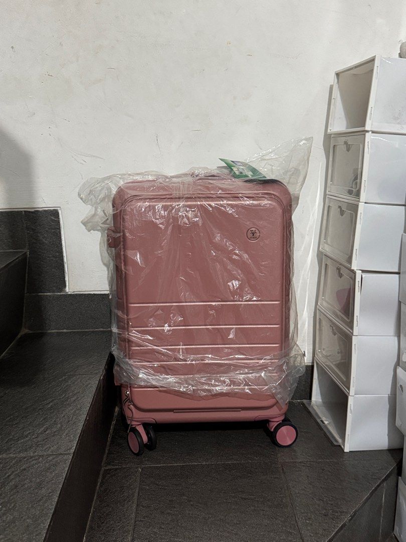 KOPER 22 inch pink Suitcase/baguage, Barang Mewah, Tas Dompet di