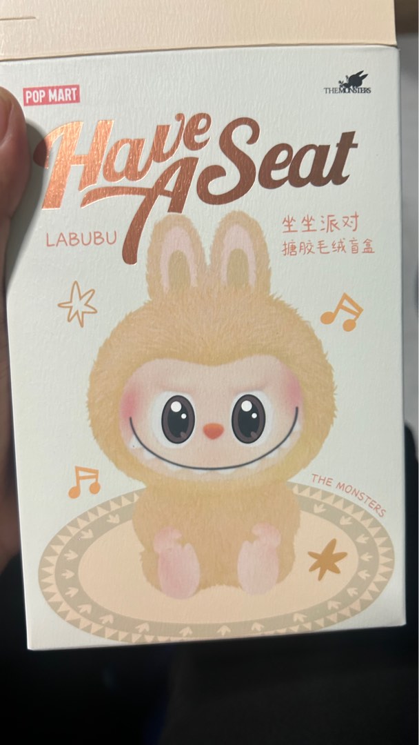 LABUBU V2 HAVE A SEAT DADA WITH OUTFIT, Hobbies & Toys, Toys & Games on ...