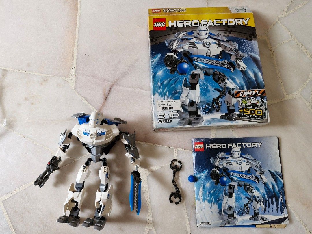 Lego hero factory stormer xl top