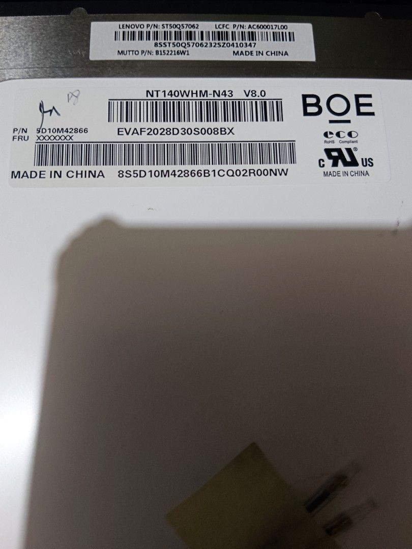 lenovo laptop touch screen lcd (Category: Laptops & Notebooks) located in Manila. Submitted by Jazzer.17 (Listing ID 1328597604, Image 2). Description: original touch screen lcd,for lenovo laptop,brand new,50 pcs available. 1,900 pesos each.