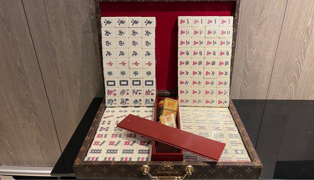 LV柄 台湾麻雀牌セット ☆シュリンク付き・未使用品☆