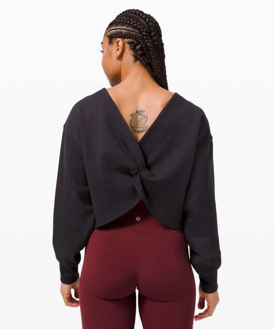 Twist front pullover hotsell