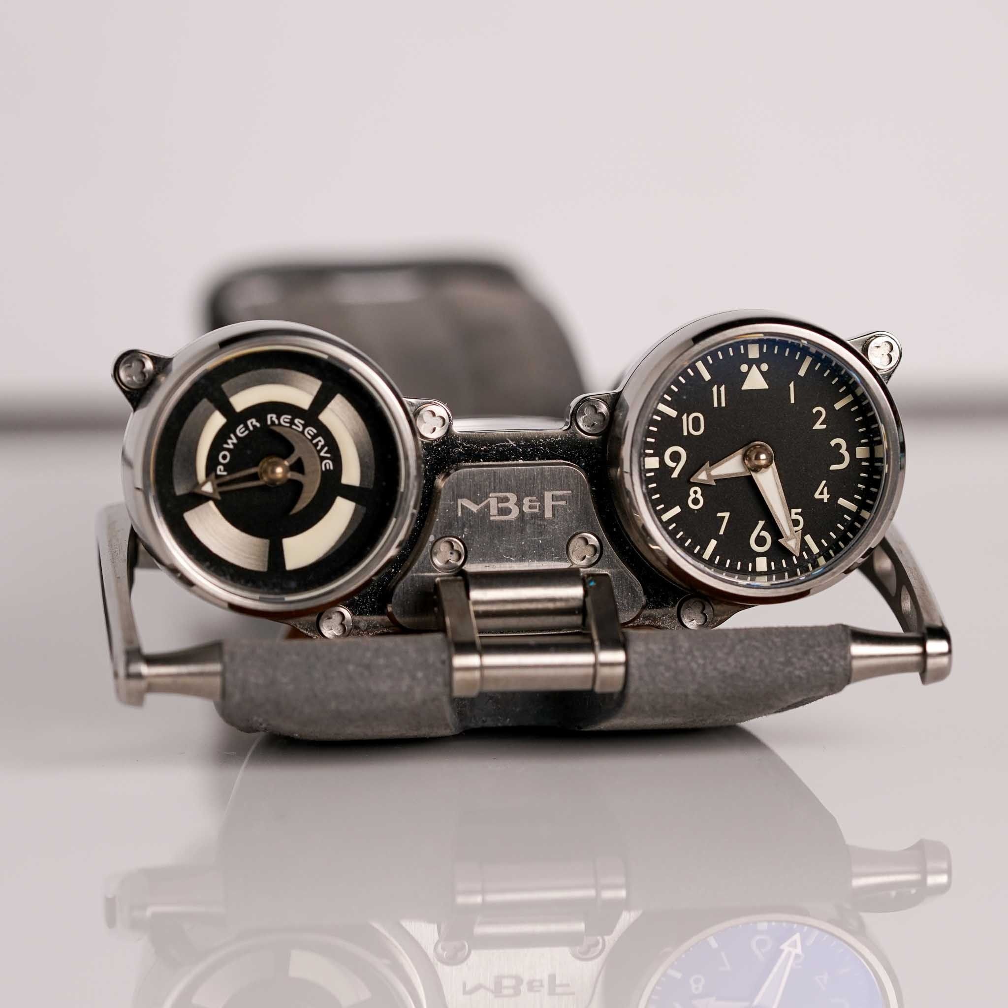 Mb&f hm4 thunderbolt watch top