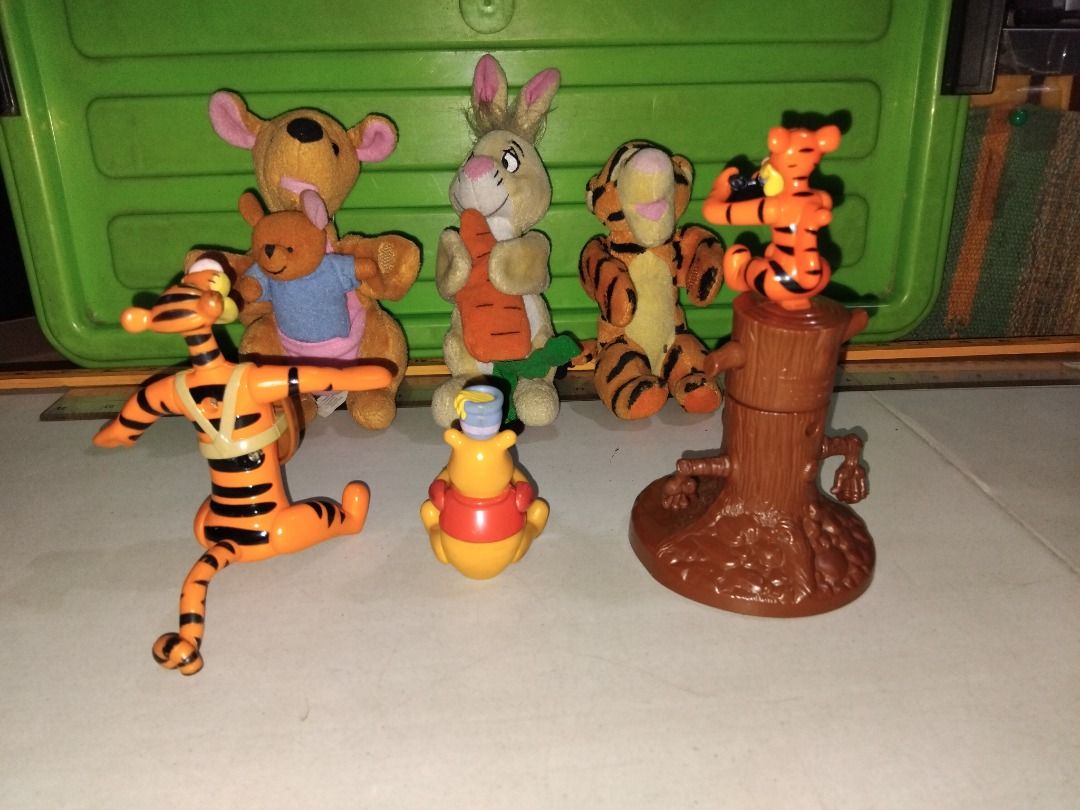 McDo - Disney - Tigger with Winnie the Pooh, Kanga, Roo and Rabbit ...
