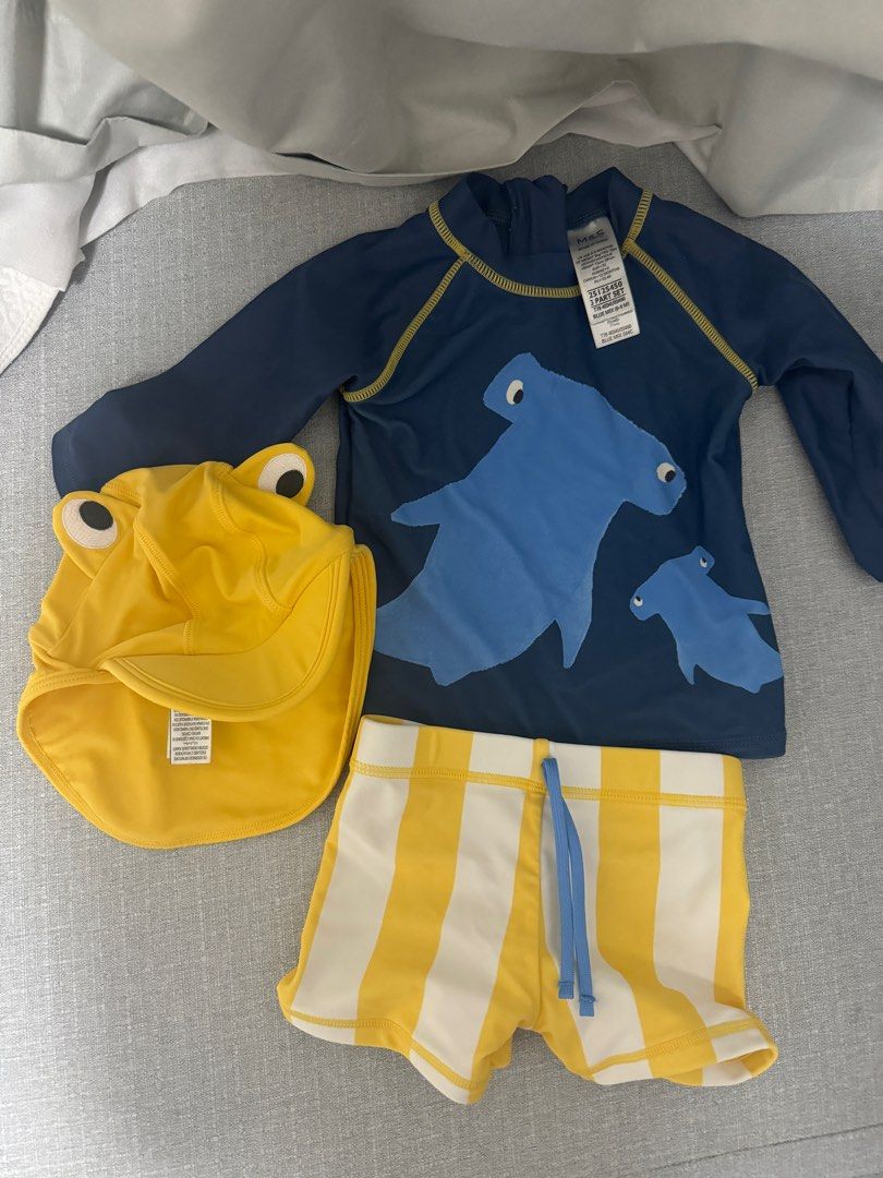 M&S Marks Spencer Baby Swim Swimsuit Set, 兒童＆孕婦用品, 嬰兒及