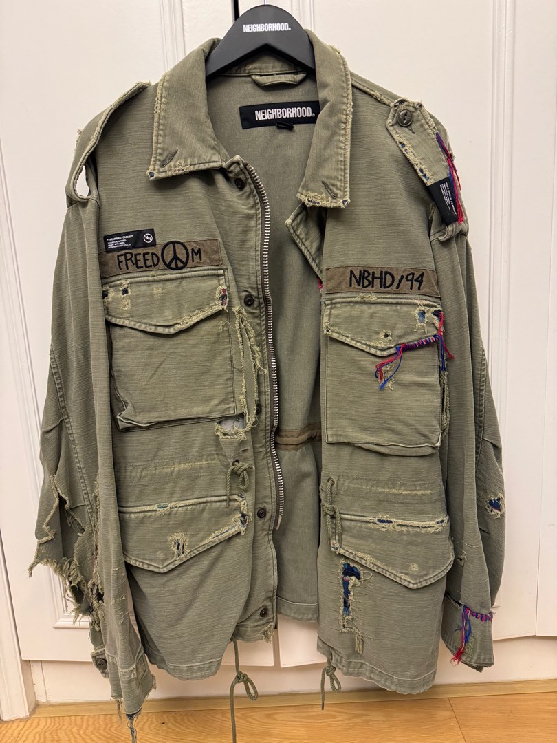 Neighborhood savage M-51 Jacket, 男裝, 外套及戶外衣服- Carousell