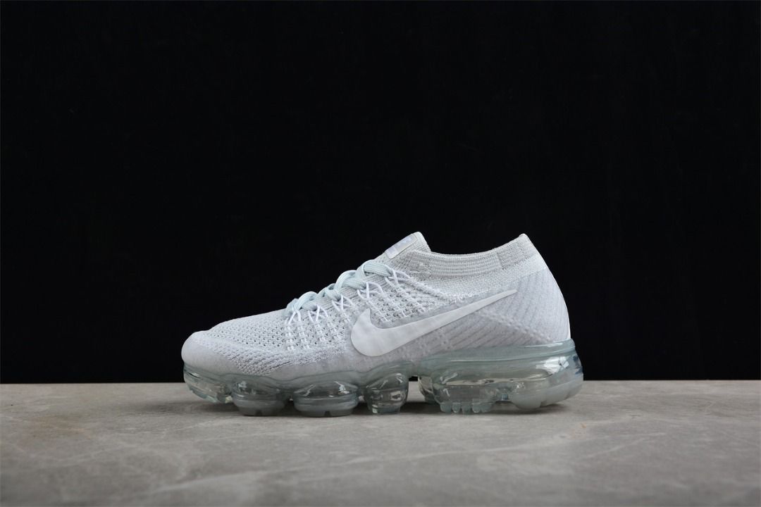 Nike Air VaporMax White Grey running shoes Euro 35.5 46 Women s Fashion Footwear Sneakers on Carousell