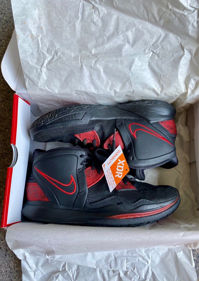 nike kyrie 8 EP infinity bred (Category: Sneakers) located in Bacolod City. Submitted by novymaesel14868 (Listing ID 1328510367, Image 1). Description: nike kyrie 8 EP infinity bred size 10 28cm Excellent Condition With OG Box .