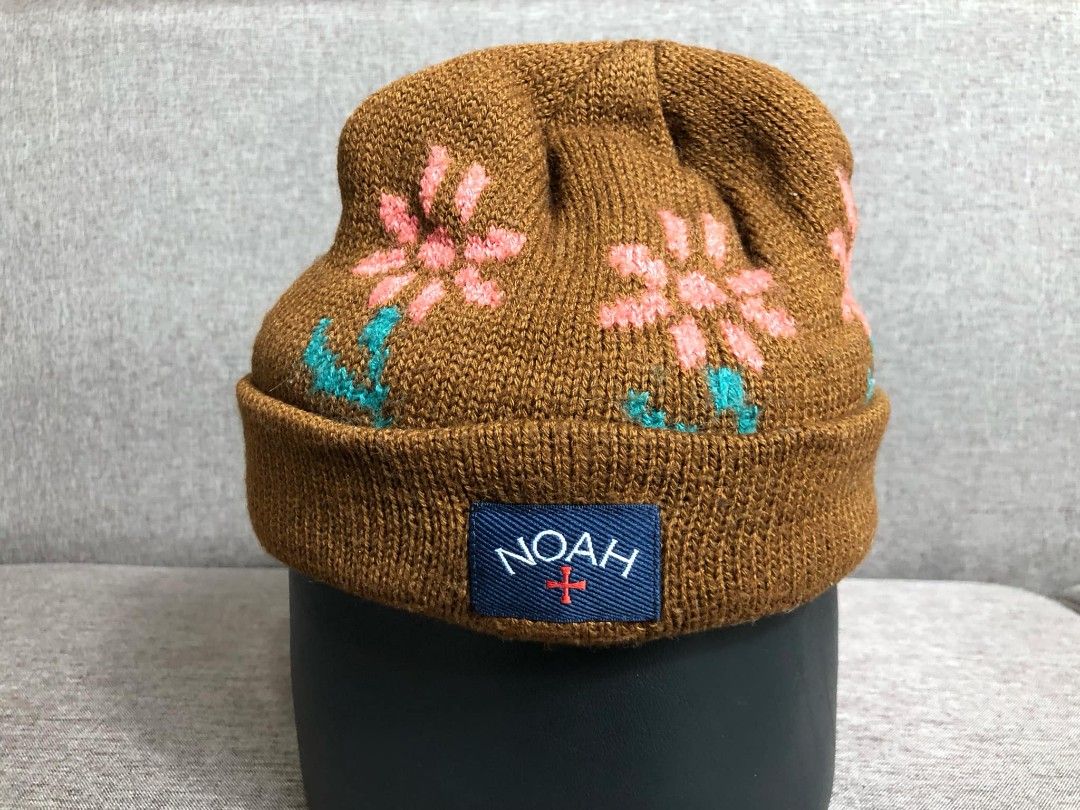 Noah FLORAL JAQUARD BEANIE