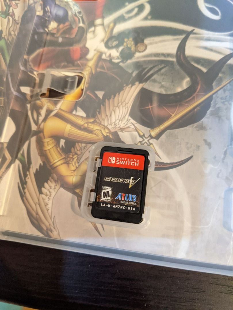 [NSW] Shin Megami Tensei V (Category: Nintendo) located in Manila. Submitted by buns11 (Listing ID 1328521088, Image 2). Description: This is the vanilla version - no DLC included Sampaloc area MOP: Gcash / bank transfer MOD: Grab or Lalamove (buyer's expense) or meetup near my place (Mang Inasal G. Tuazon).