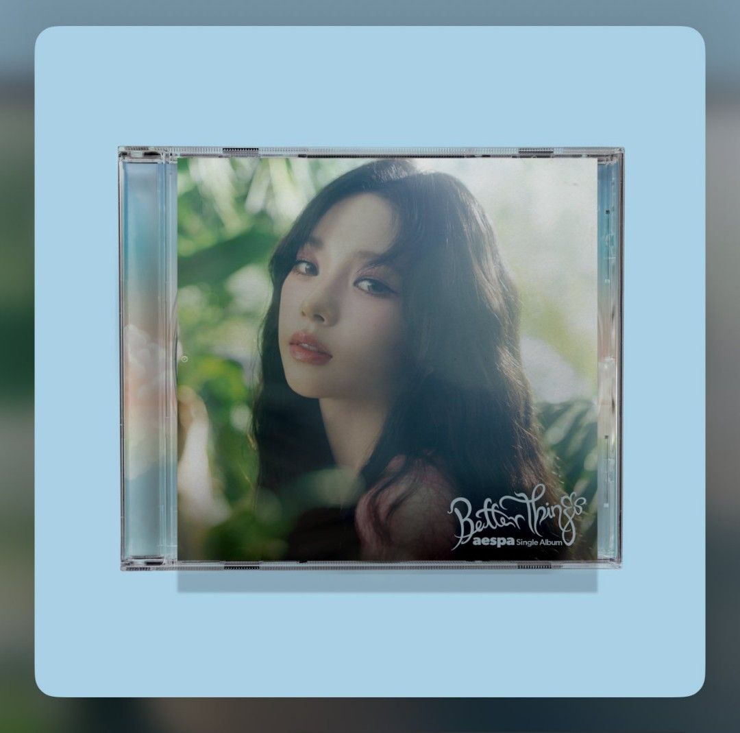 [OnHand] Sealed aespa Better Things Single Album (Category: CDs & DVDs) located in Quezon City. Submitted by akiseoulshop (Listing ID 1328529038, Image 2). Description: aespa Single Album ‘Better Things’ OnHand Sealed Official Import from US Php 700 each Buy 3: Php 650 each Track List: 01 Better Things 02 Better Things (Sped Up Ver.) 03 Better Things (Slowed Down Ver.) 04 Better Things (Snack Ver.) 05 Better Things (Tropkillaz Remix) 06 Better Th