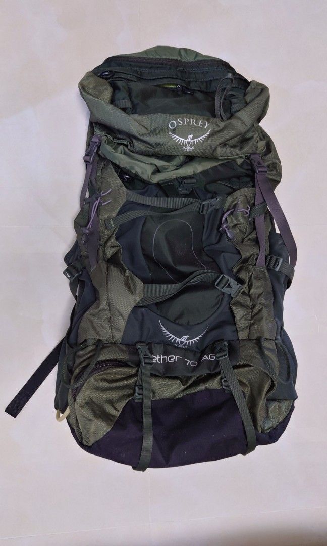 Osprey Aether 70l AG backpack Carousell