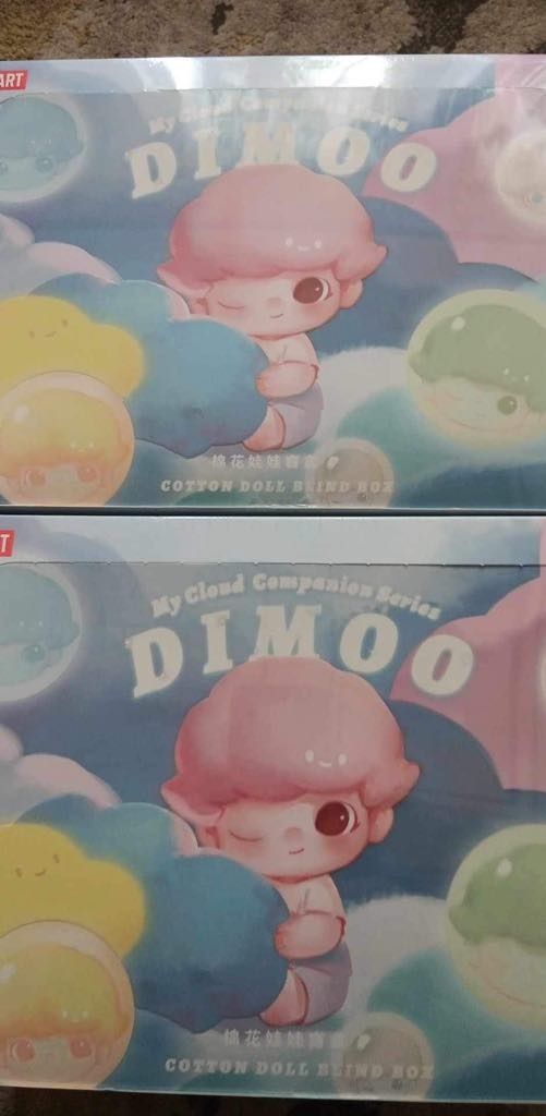 Popmart Dimoo My cloud Companion Assorted box (6 pcs), Hobbies & Toys ...