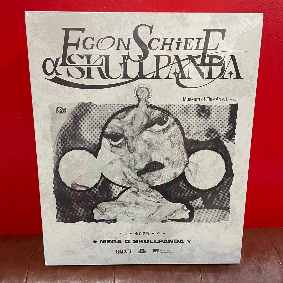 POPMART α SKULLPANDA 400% Egon Schiele