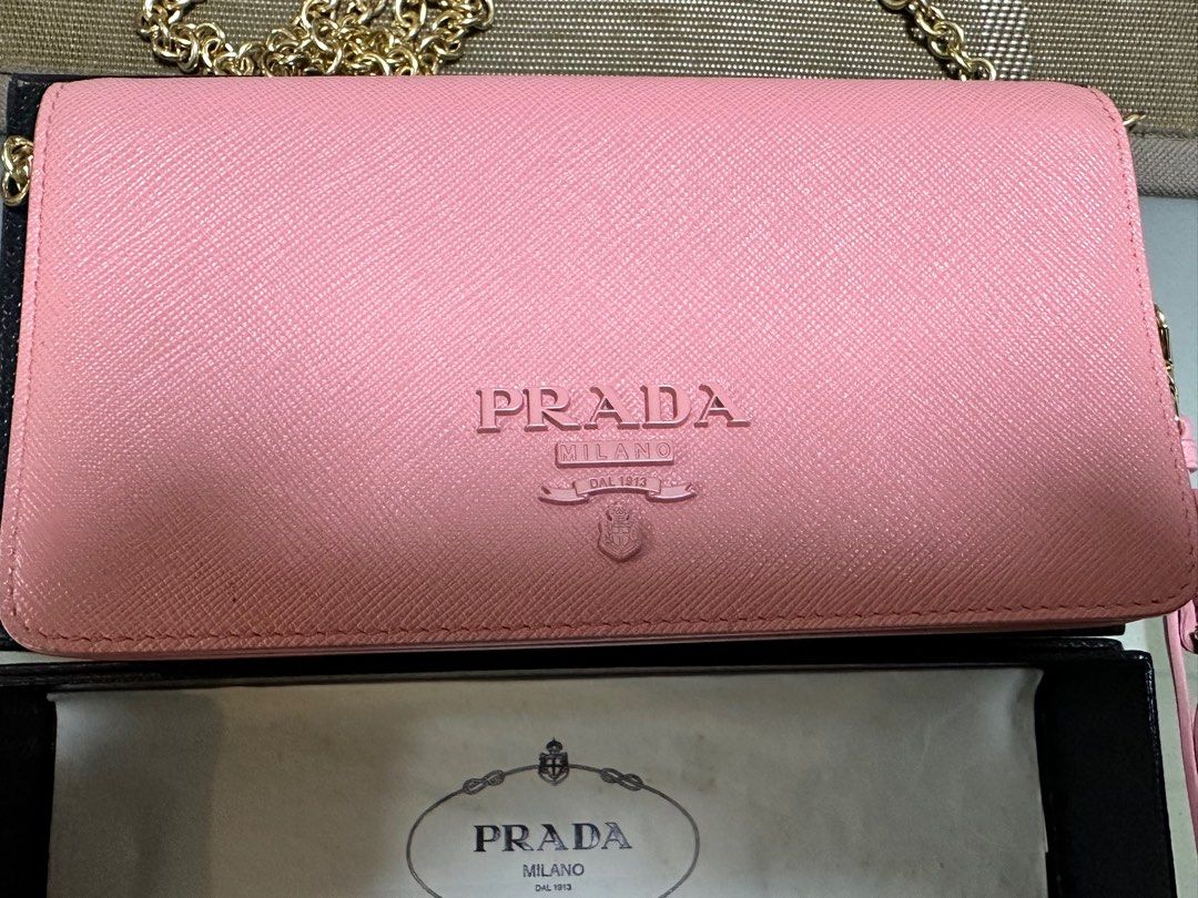 Prada mini bandoliera new arrivals