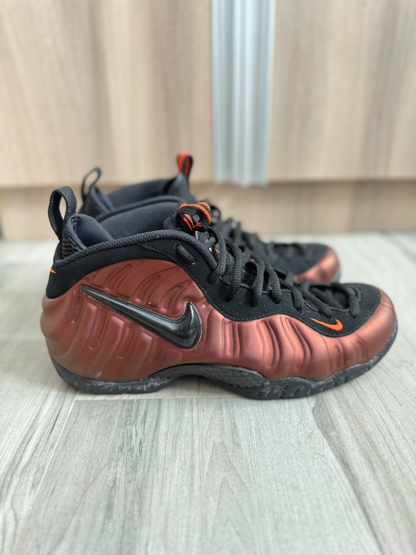 Pre owned Nike Air Foamposite Pro Hyper Crimson MEN SHOE SIZE US10 UK9 EU44 cm28 Men s Fashion Footwear Sneakers on Carousell