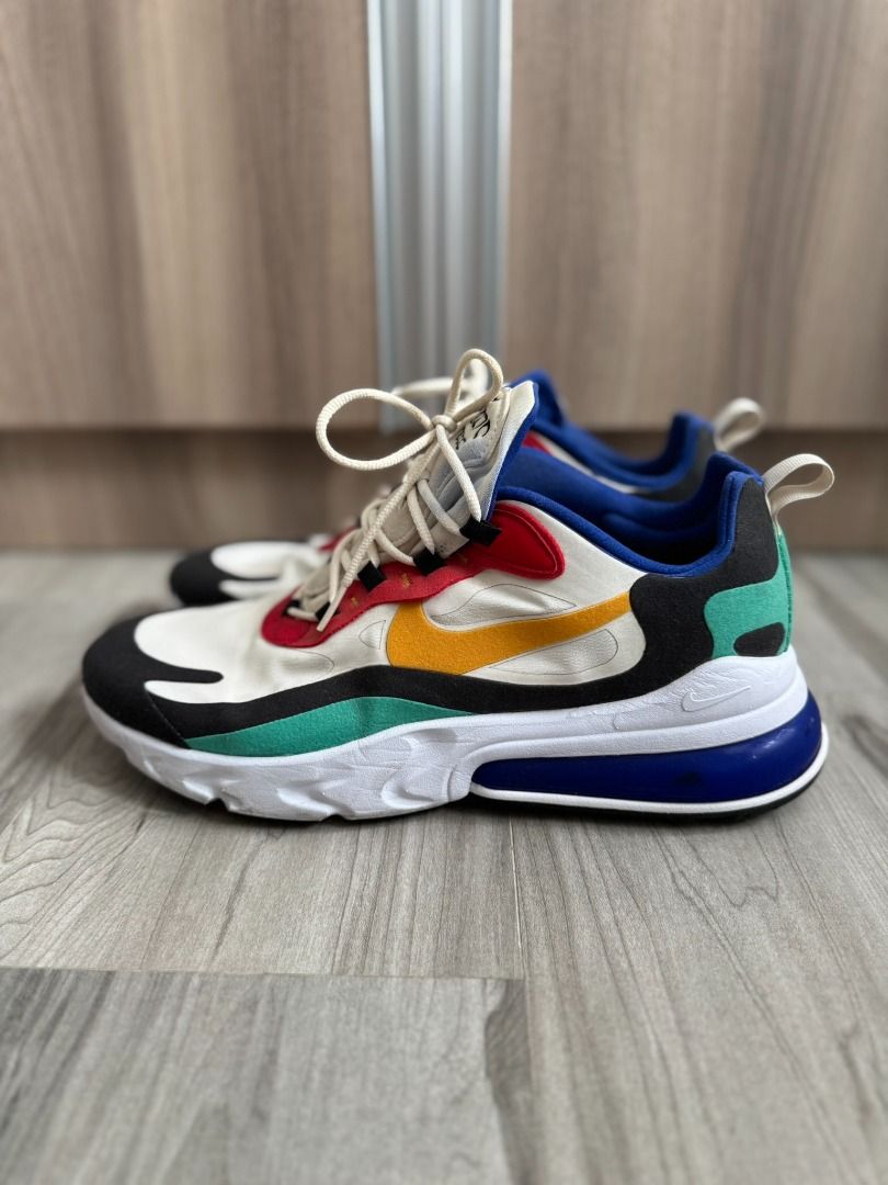 Pre owned Nike Air Max 270 React Bauhaus MEN SHOE SIZE US11 UK10 EU45 cm29 Men s Fashion Footwear Sneakers on Carousell