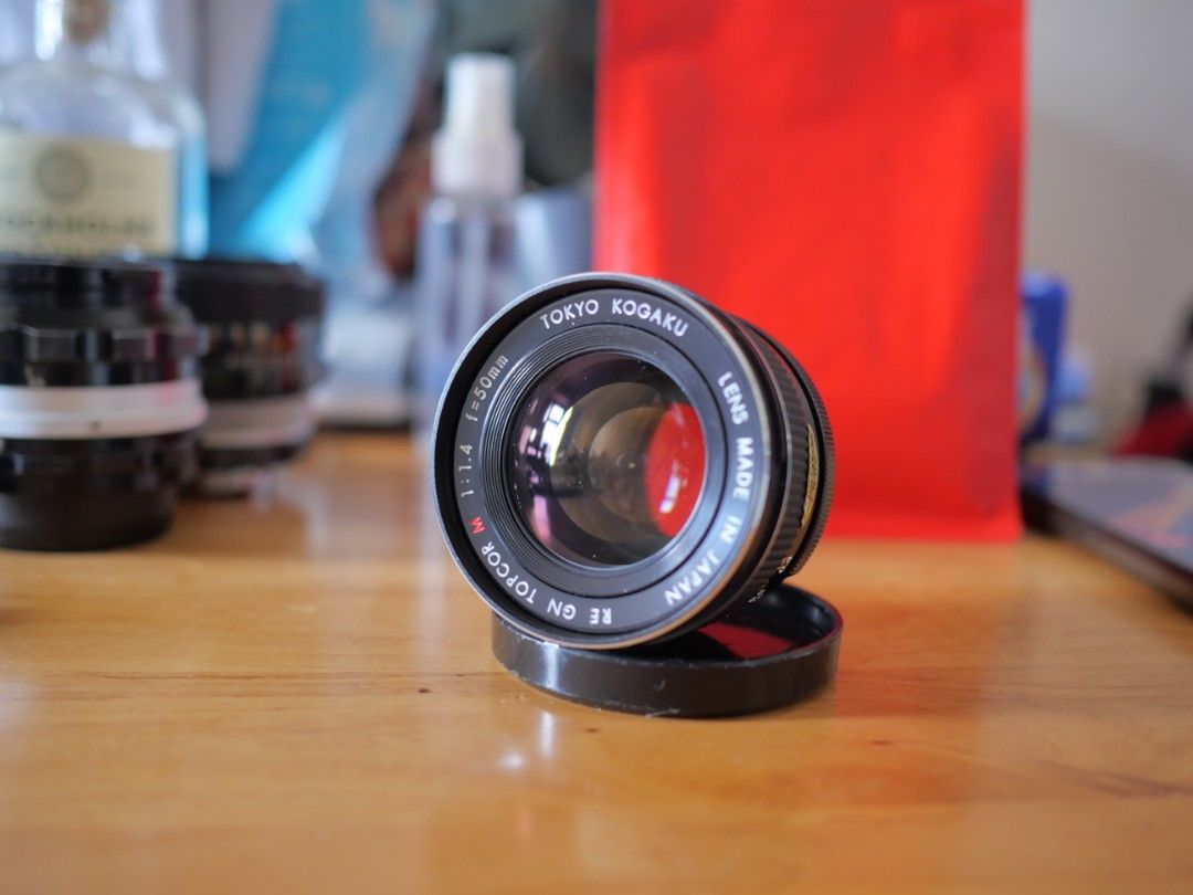 RE GN Topcor 50mm F1.4 東京光學鳳凰瞳, 攝影器材, 鏡頭及裝備