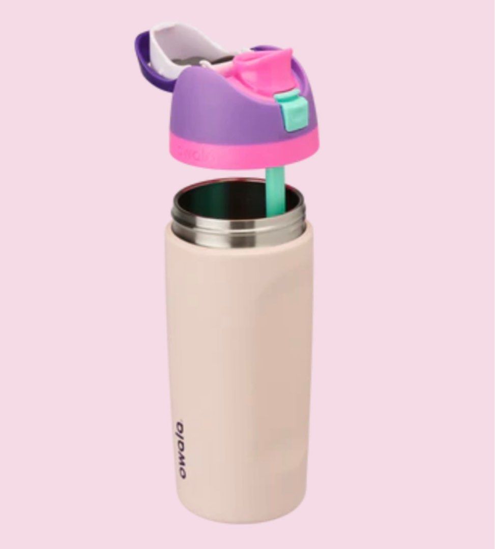 Ready Stock!] Owala FreeSip 16oz Bunny Business, Stainless Steel