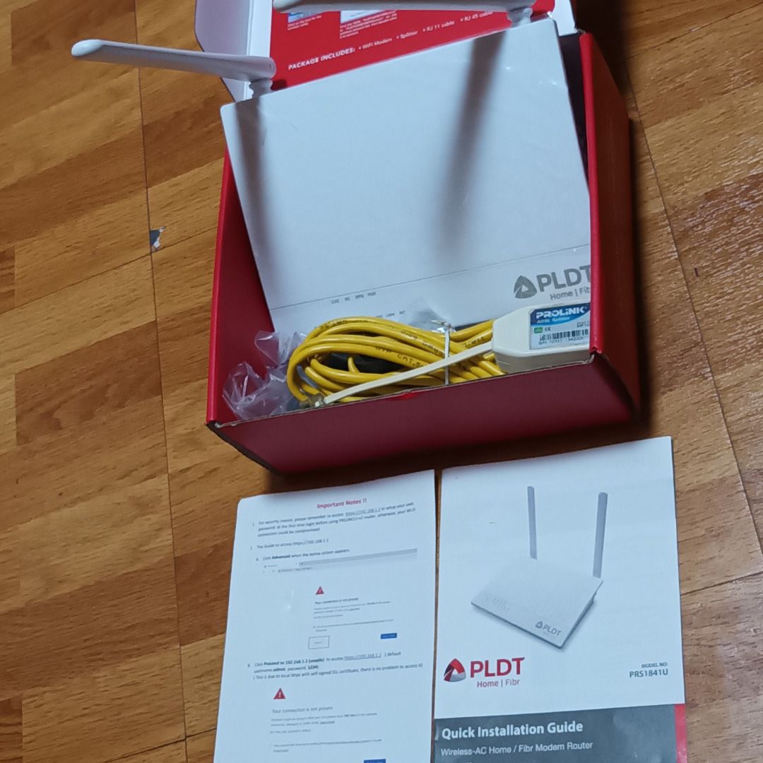 SUPER SALE !!! Brand New PLDT WIFI-Modem IPTV Ready (Complete Set ...