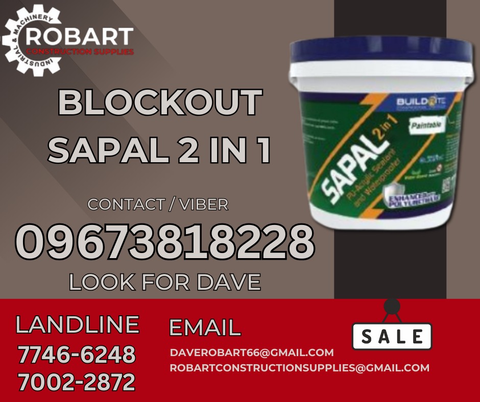 SAPAL 2 IN 1 BUILDRITE, Commercial & Industrial, Industrial Equipment ...