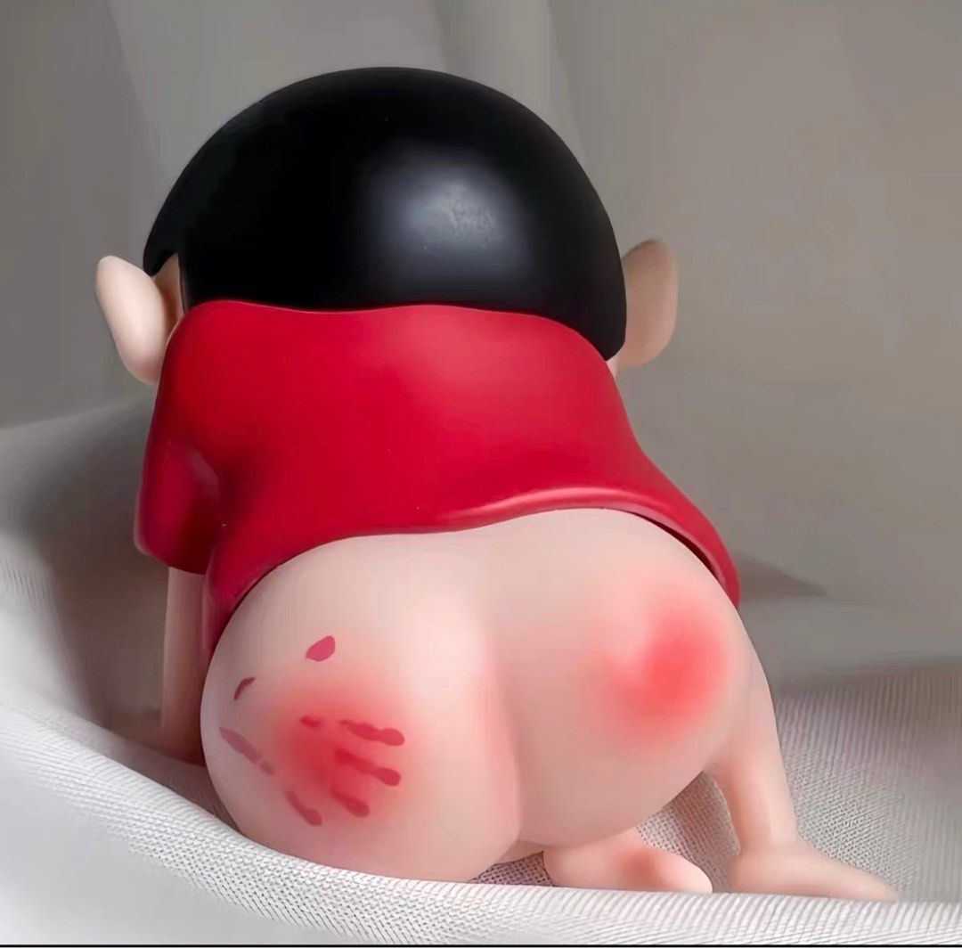 SHINCHAN BUTT SLAP FIGURINES 5 CM, Hobbies & Toys, Toys & Games on Carousell