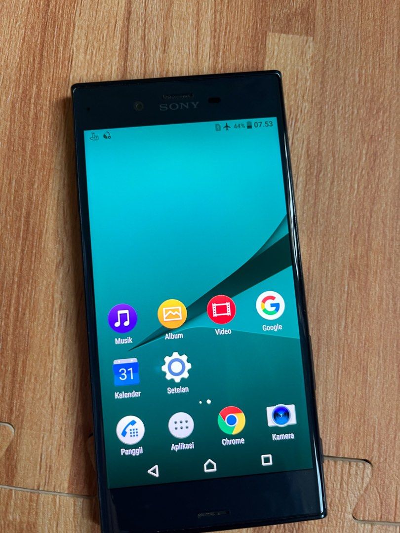 Xperia XZ SO-01J ハードケース ブルーレオパード 豹柄 青 ヒョウ