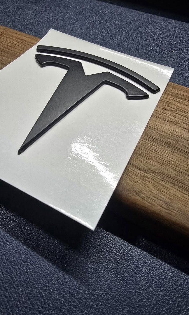 Tesla Model 3 and Y Front and Back logo, Car Accessories, Accessories