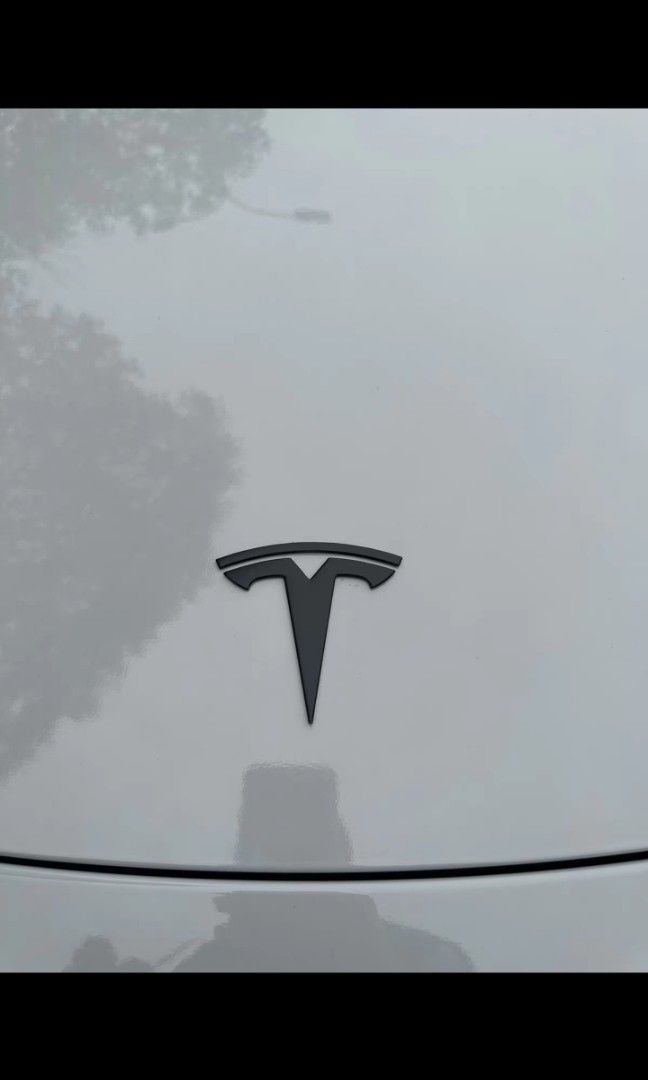 Tesla Model 3 and Y Front and Back logo, Car Accessories, Accessories
