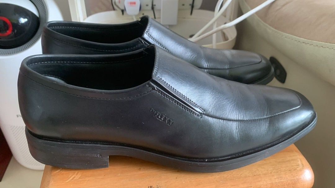 The Flexx Shoes Black Leather