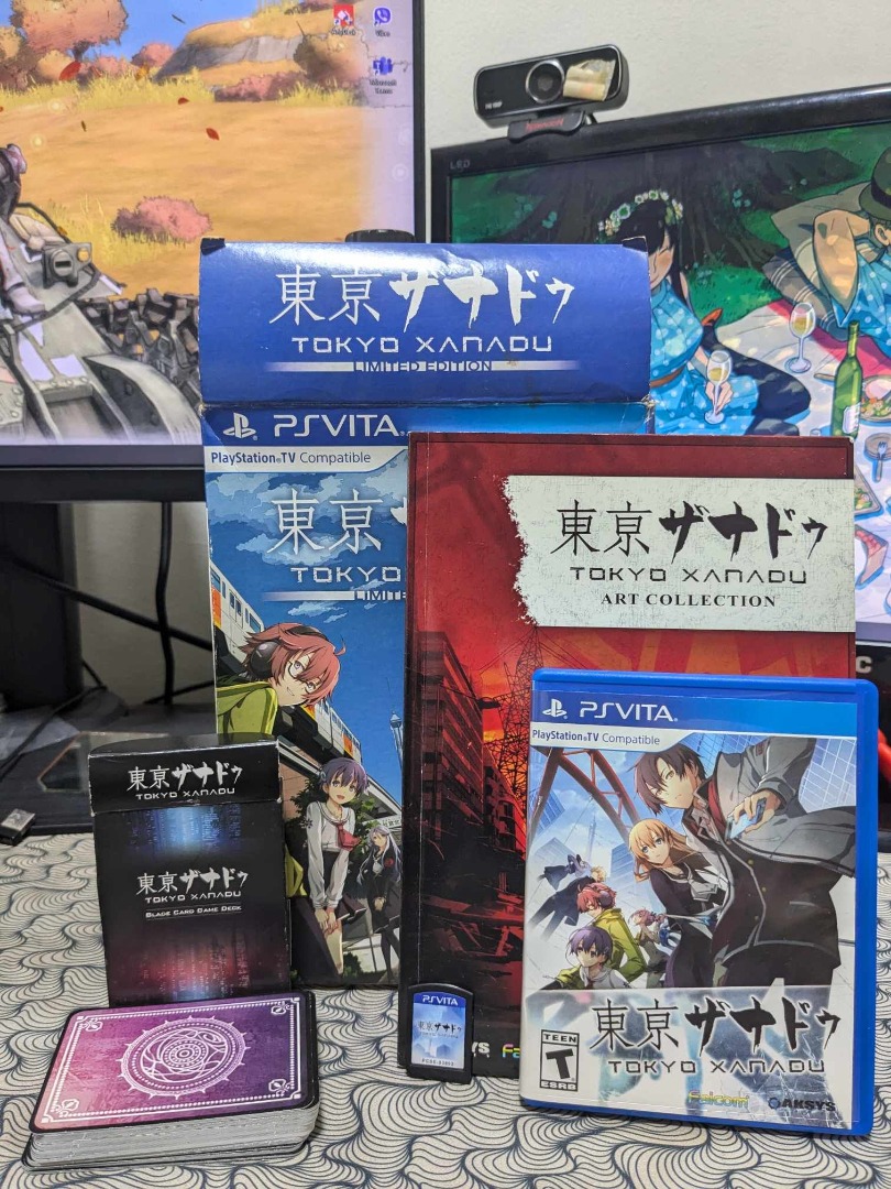 Tokyo Xanadu Limited Edition (PS Vita), Video Gaming, Video Games