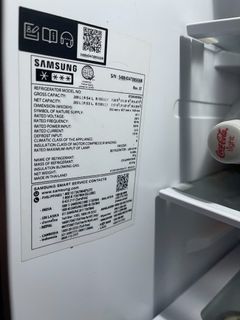 TOP MOUNT SAMSUNG REFRIGERATOR