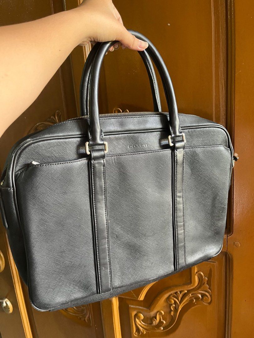 Vintage coach laptop bag discount