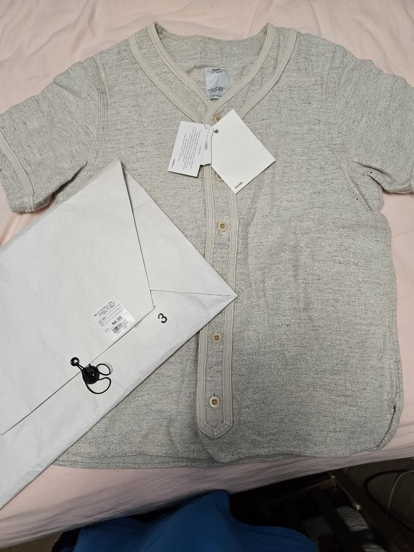 Visvim 15ss SPOT F.I.L. exclusive Dugout Shirt S/S Wool/Linen (W/L 