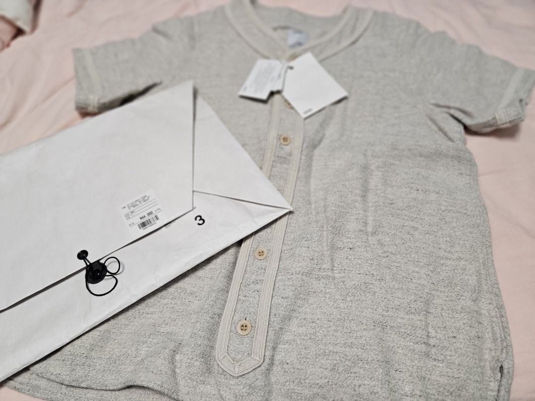 Visvim 15ss SPOT F.I.L. exclusive Dugout Shirt S/S Wool/Linen (W/L 