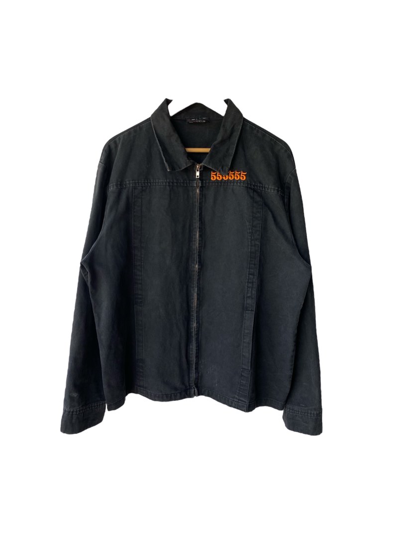 Vlone Jail 555555 Jacket Rare Men s Fashion Tops Sets Hoodies on Carousell