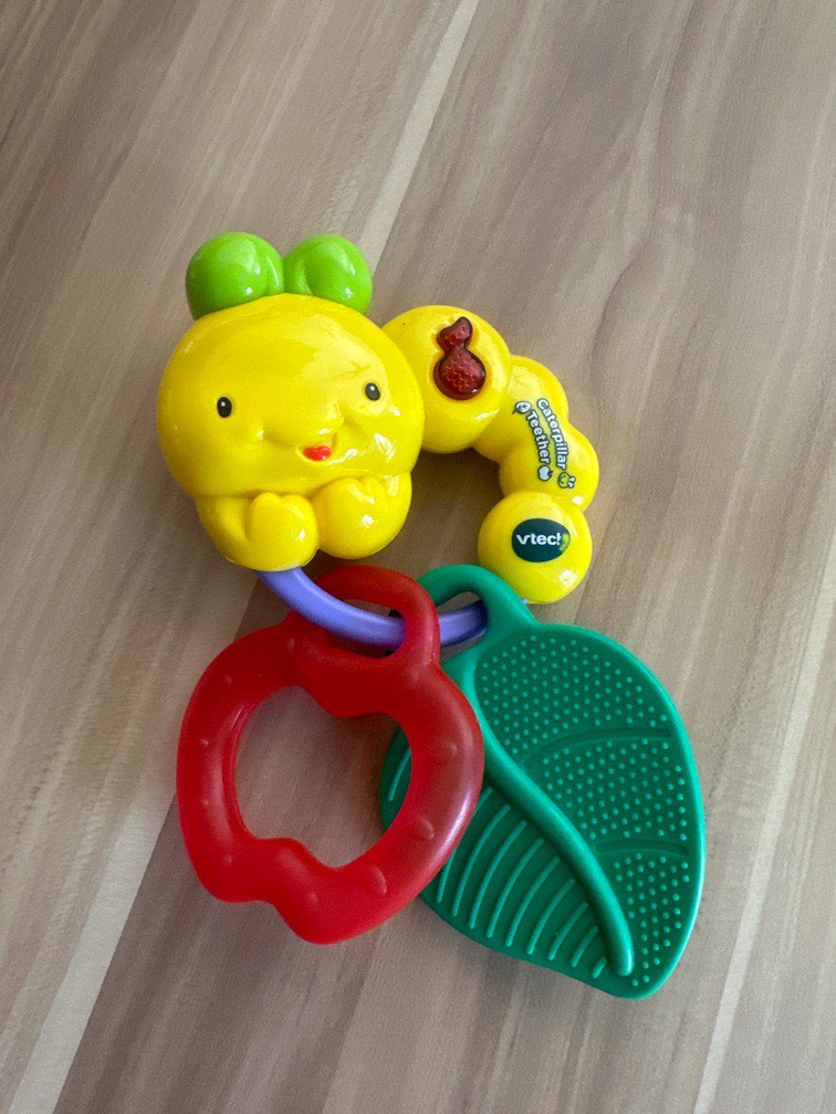 Vtech Baby Caterpillar Teether, Babies Kids, Infant Playtime on