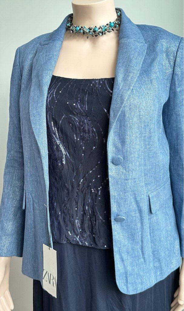 ZARA Women Shimmery Blazer