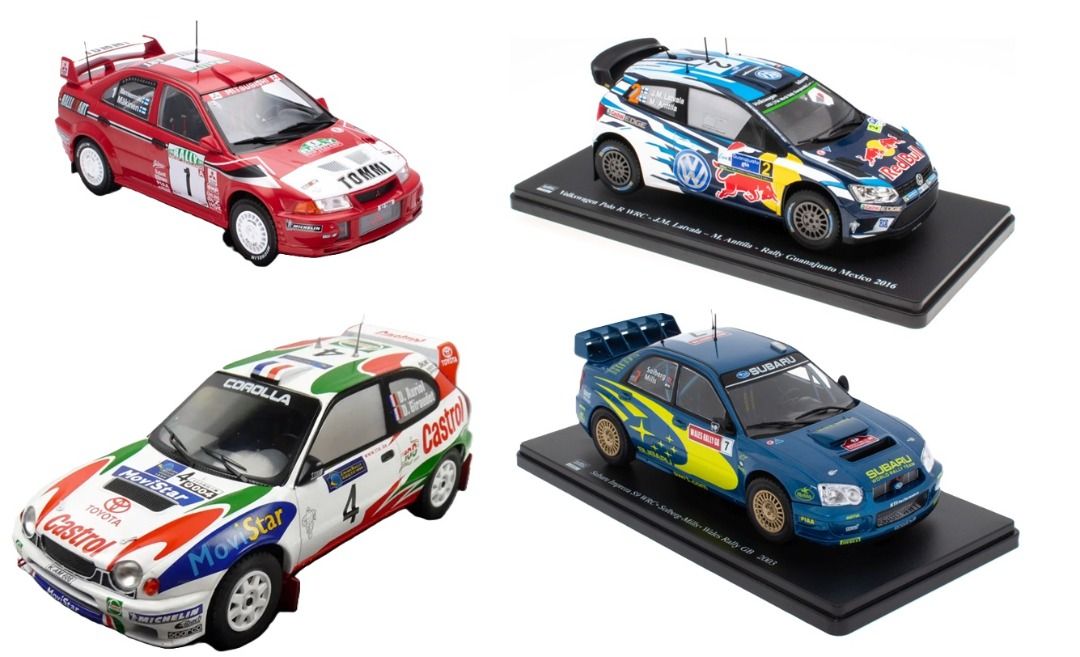 1/24 Mitsubishi Lancer Evolution VI (1999) (PL14)/ Subaru Impreza S9 ...