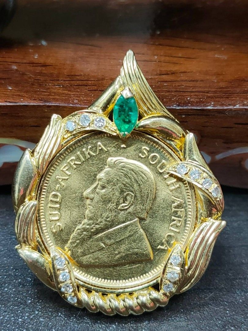 克魯格1/4盎司紀念黃金純金金幣, 書籍、休閒與玩具, 收藏、紀念品, 其他古董在旋轉拍賣