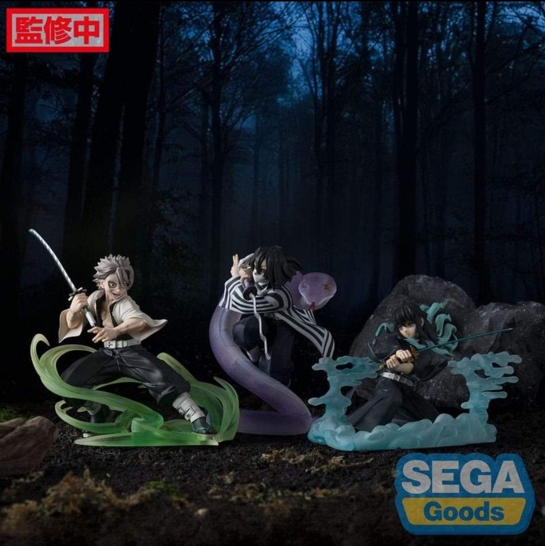預訂3月Sega Prize 景品XROSSLINK 鬼滅之刃柱稽古編Xross Link