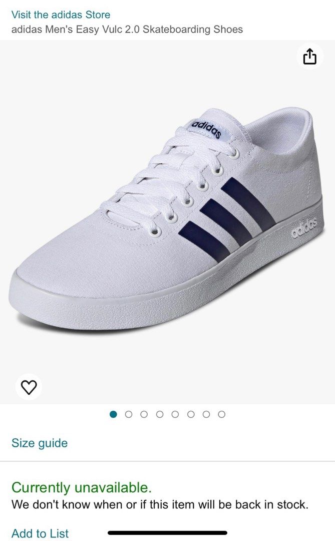 Adidas easy vulc 2. skateboard on sale