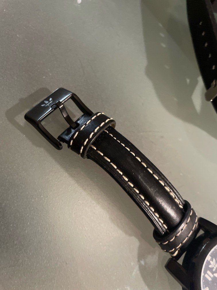 Adidas Watch with Leather strap