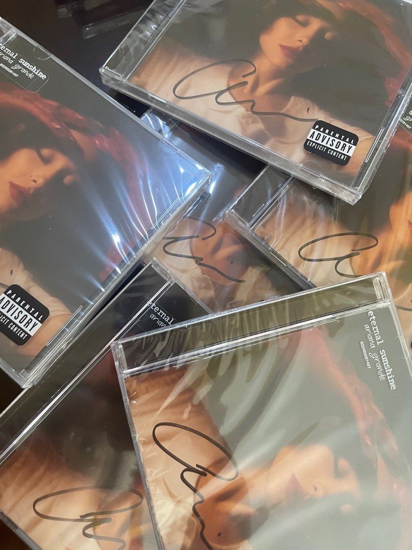 ariana grande signed eternal sunshine CD (Category: CDs & DVDs) located in Manila. Submitted by stefandraboutique (Listing ID 1330016863, Image 2). Description: on hand and ready to ship signed ariana grande eternal sunshine ☺️.