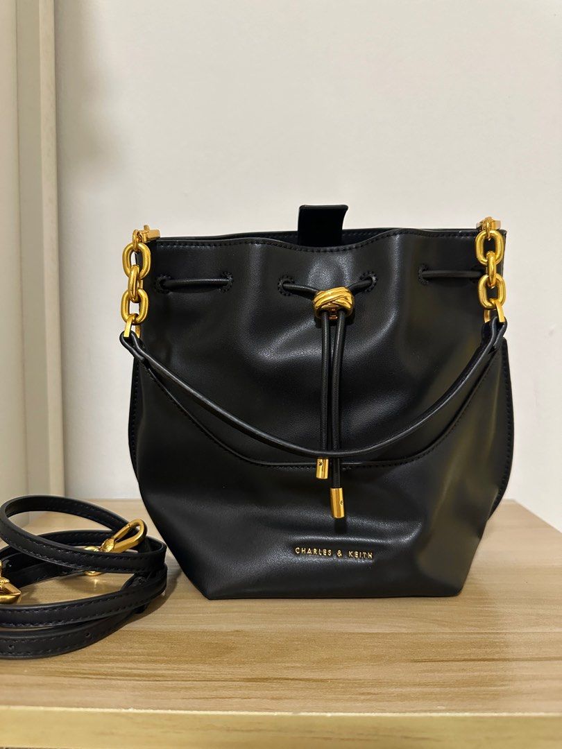 Authentic Charles Keith double strap shoulder bag