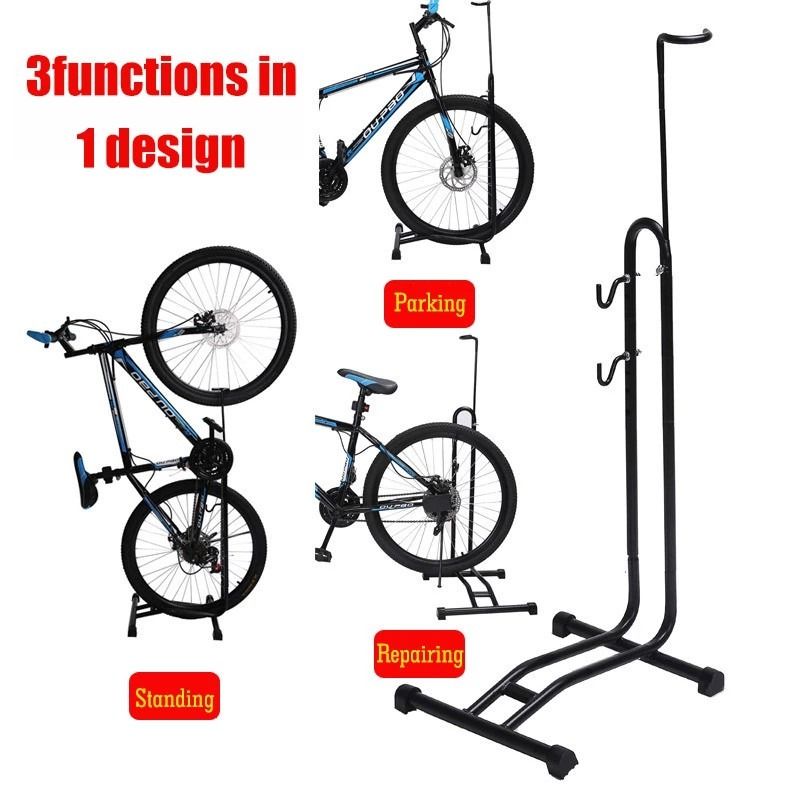 Bike Stand - 3-in-1 (Category: Bicycles) located in Las Pinas. Submitted by excess2go (Listing ID 1330104518, Image 1). Description: - 3 functions in 1 design - Hi-Quality Bicycle Stand Vertical / Horizontal Stand Bike Rack Indoor Space Saver / Repair 3-in-1 Stand.