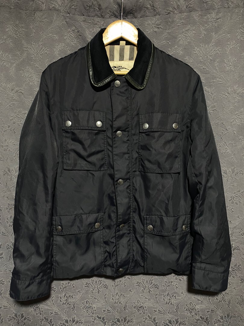 Burberry waxed jacket sale