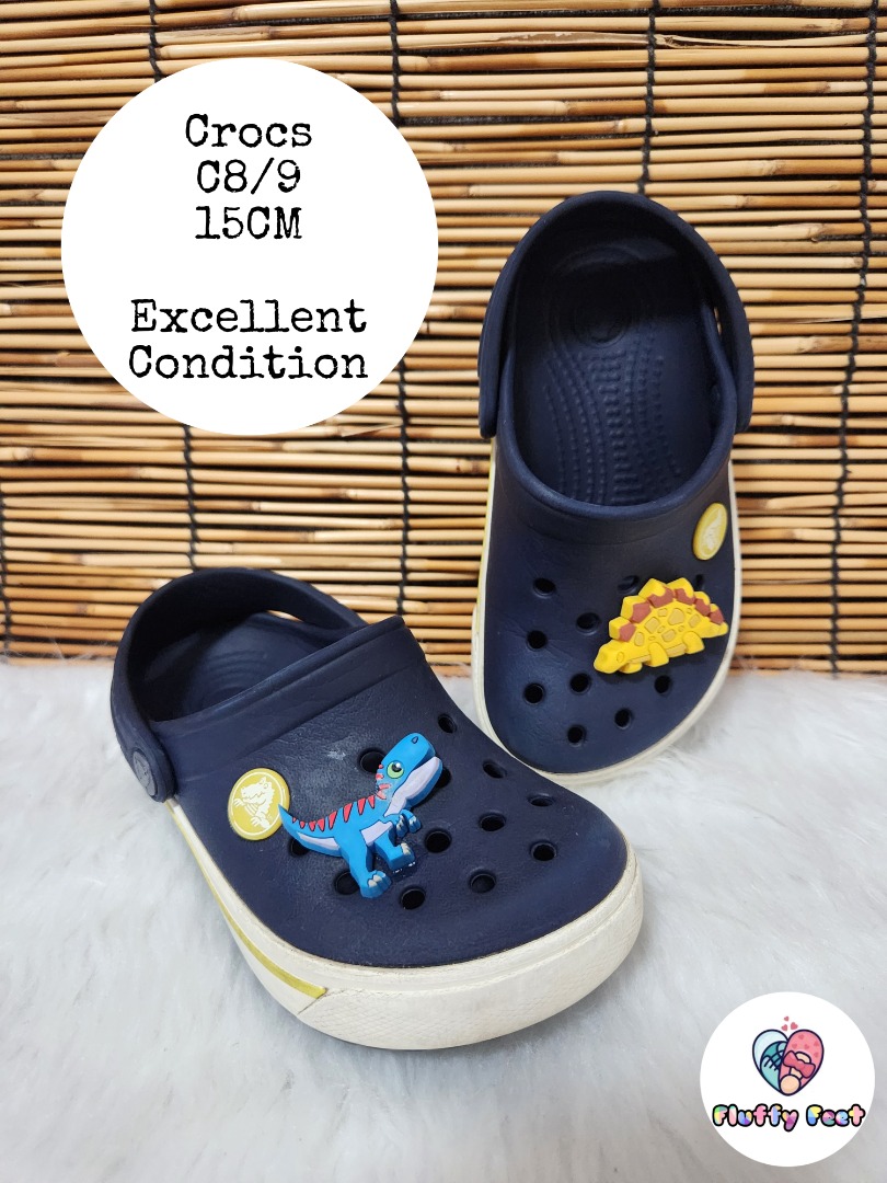 C8 9 Preloved Original Crocs Babies Kids Babies Kids Fashion on Carousell