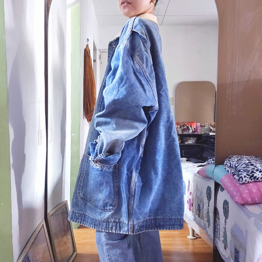 CANYON RIVER BLUES DENIM JACKET SIZE XL Men s Fashion Coats Jackets and Outerwear on Carousell